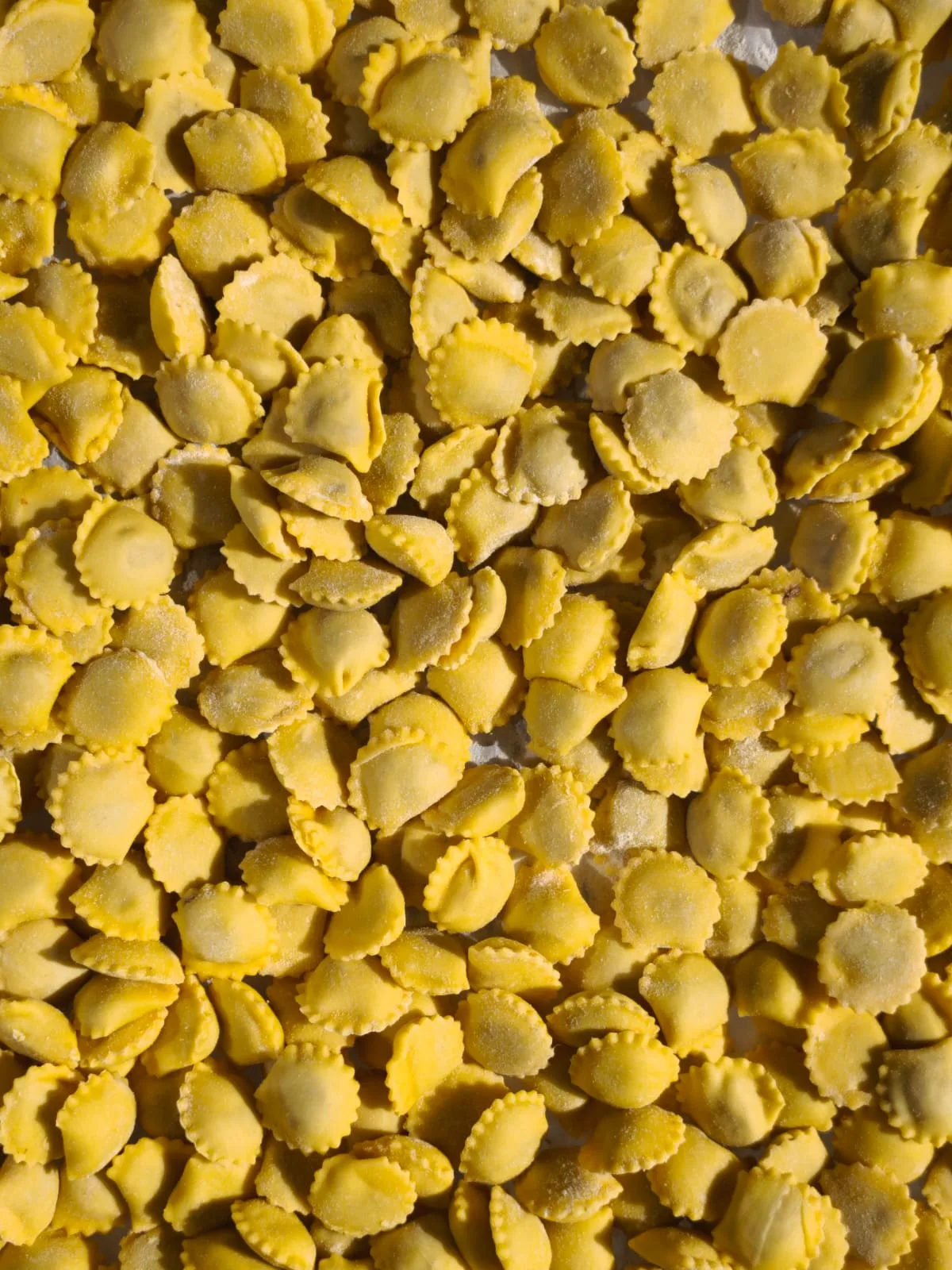Anolini di pasta fresca preparati da KZero