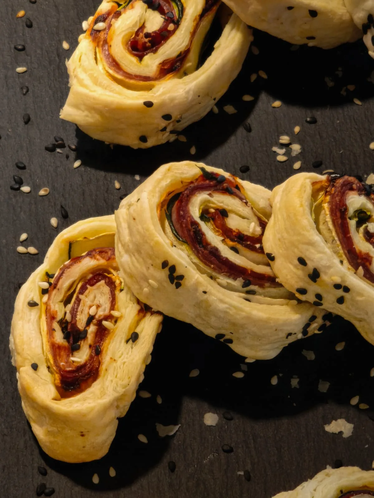 Girelle della pasticceria salata KZero